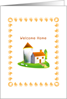 Welcome Home, house card