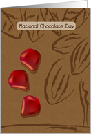 national chocolate day, coco tree card