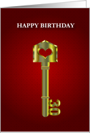 happy 30th birthday, key card