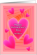 happy valentine’s Day, brother, love background card