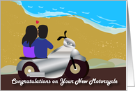 Congratulations on your new motorcycle card