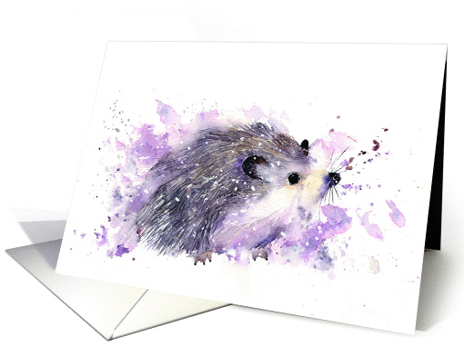 Hedgehog card (1425276)