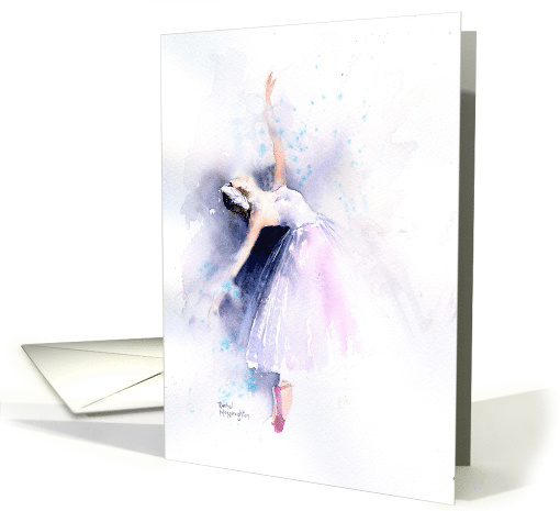 Ballerina Blank Any Occasion card (1505650)