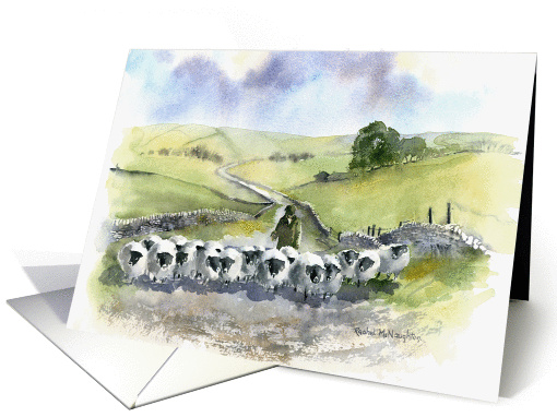 Yorkshire Dales Shepherd card (242006)