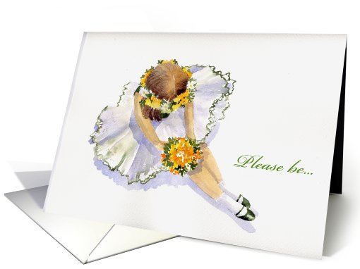 Bridesmaid card ( please be my...) card (401681)