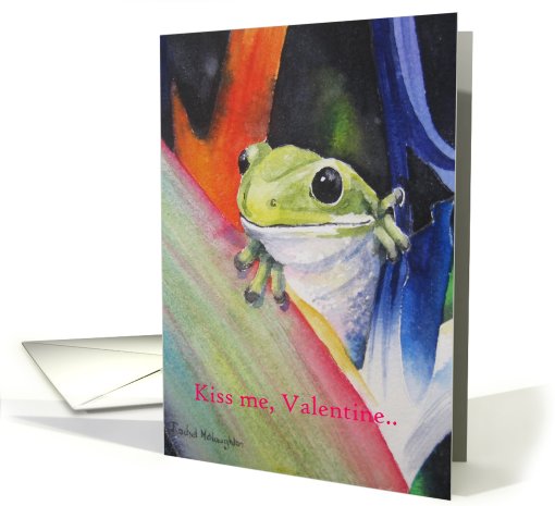 Frog Valentine card (757342)