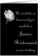 Wedding - Junior Bridesmaid card