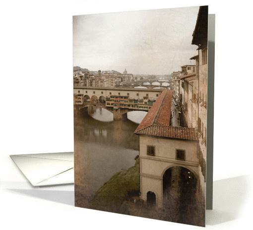 Ponte Vecchio, Florence, Italy card (256589)