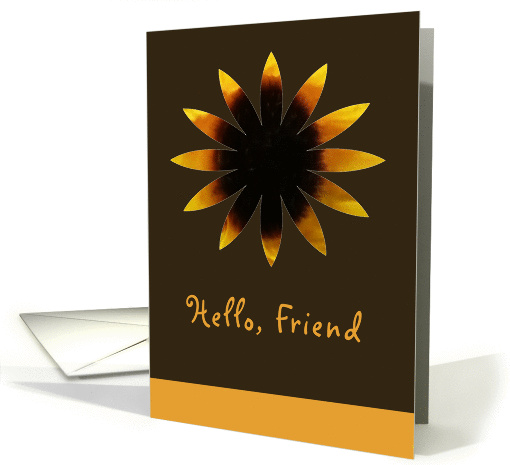 Hello, Friend card (352444)