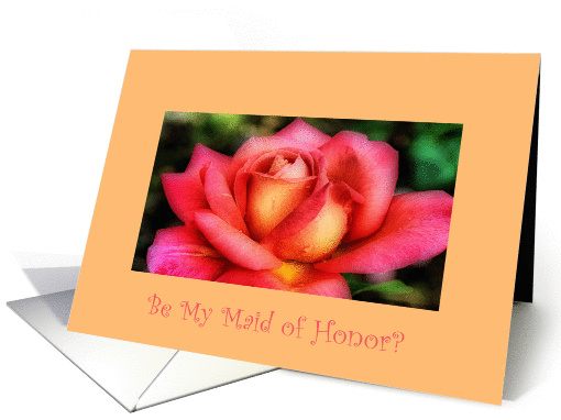 Maid of Honor Invitations card (365323)