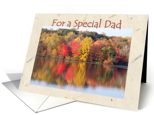 Birthday Dad, Beauty of Autumn card (470739)