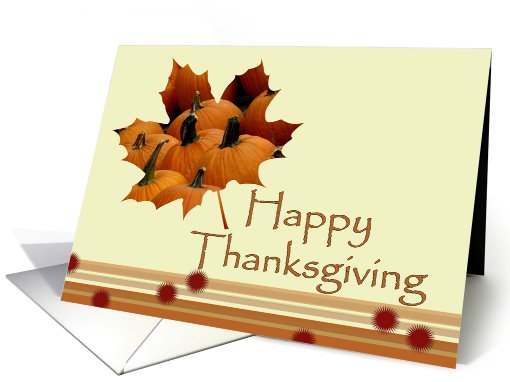 Thanksgiving Pumpkins card (497517)