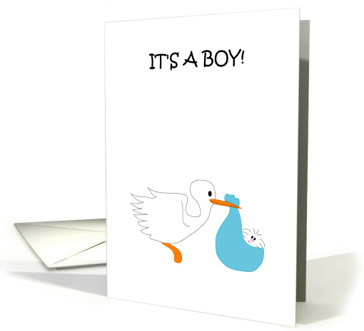 FIZZET - Baby Boy card (469694)
