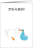 FIZZET - Baby Boy card