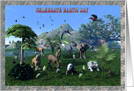 Earth Day - Wild Animals card