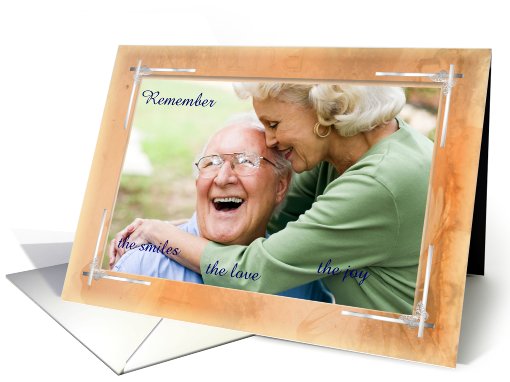 Sympathy/Remembrance Photo card (849224)