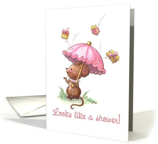 Bridal Shower Mouse card (244517)