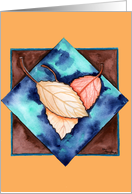 Fall Leaves card