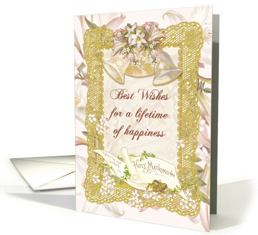 Wedding Bells for Happiness card (1076010)