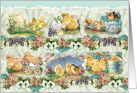 Sweetest Easter Chicks Greeted Card