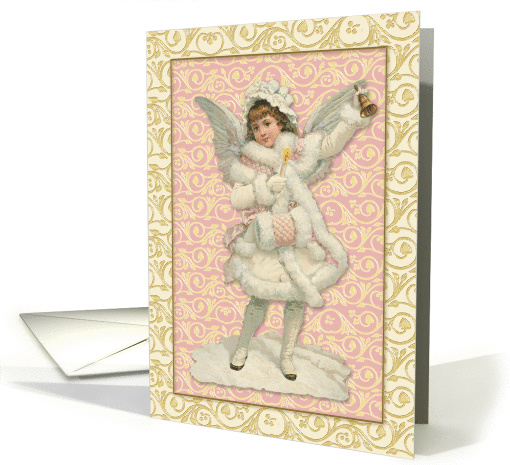 Snow Angel Ringing the Bell card (252862)