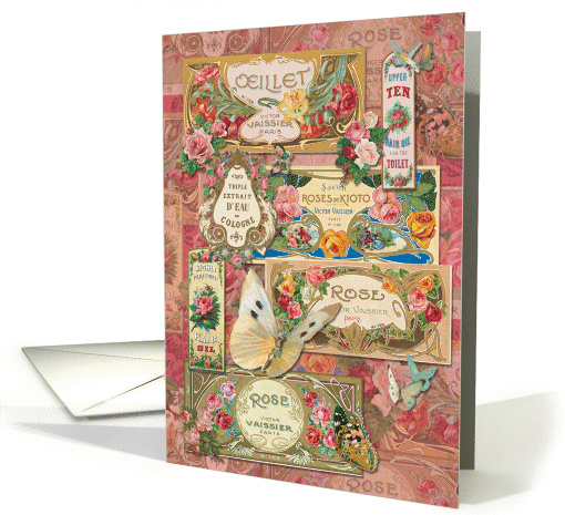 Perfume and Roses card (261360)