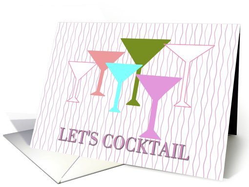 Let's Cocktail card (255835)
