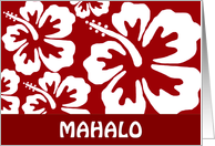 Mahalo card