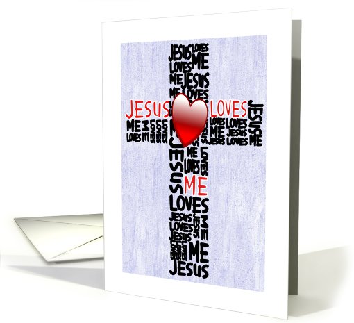 Birthday Boy Jesus Loves Me card (729022)