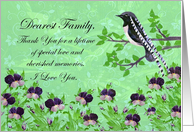 To Family - Card from a Terminally ill family member card