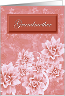 Grandmother - Hospice - Goodbye From a terminally ill Adult Grandchild card