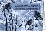 To Step Daughter - Final Goodbye from a Terminally ill Step Parent card