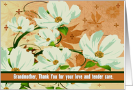 To Grandmother - From a Terminally ill Adult Grandchild card