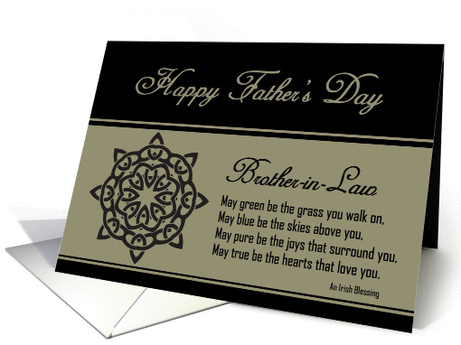 Brother-in-Law - Happy Father's Day - Celtic Knot / Irish... (1256128)