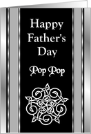 Pop Pop - Happy Father’s Day - Celtic Knot card