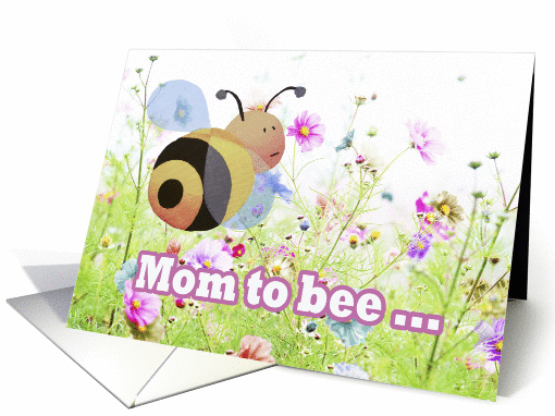 Mom to bee, congratulations on becoming a mom! card (1443474)