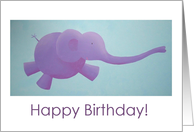 Happy Birthday Elephant card