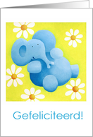 Gefeliciteerd! card