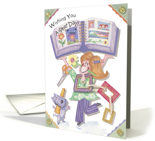 Scrapbooker's Birthday card (275874)