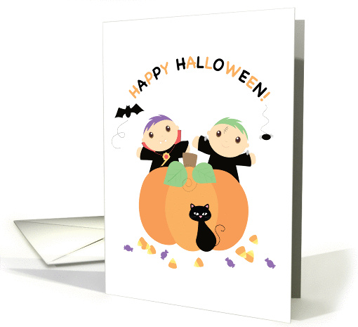 Happy Halloween card (279193)