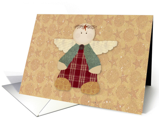 Country Angel Christmas card (1460720)