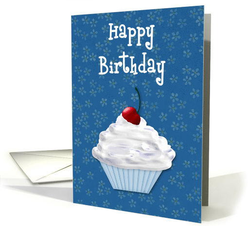 Vanilla Cupcake Birthday card (1465380)