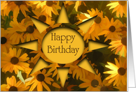 Black-Eyed Susans Birthday Card