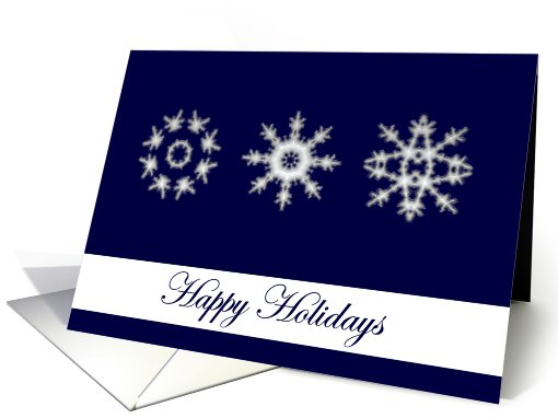 Happy Holidays From Business card (511828)