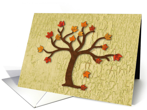 Fall Colors Thanksgiving card (849107)