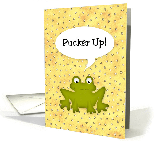 Frog Valentine's Day card (899401)
