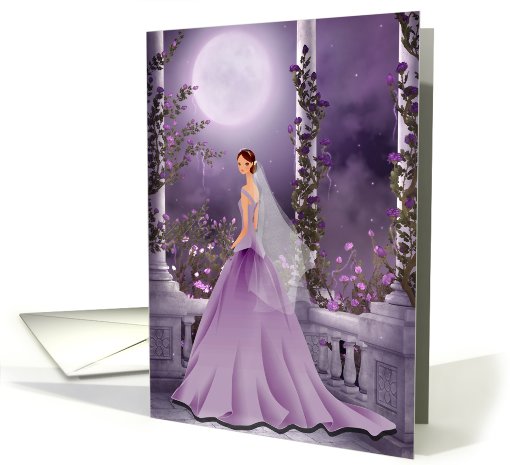 The Bride-Msg to husband card (480796)