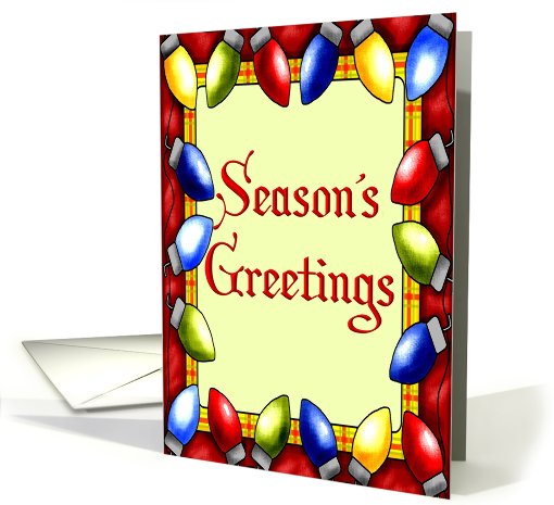 Season's Greetings- Christmas, Holiday, card (509770)