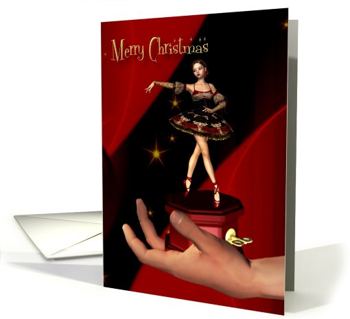 Merry Christmas Ballerina Musicbox- Ballet, Dance,Toy,... (518519)