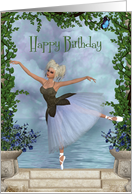 Happy Birthday-Ballet, Ballerina, Dance, Birthday card